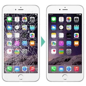 iphone 6 ekran ön cam değişimi
